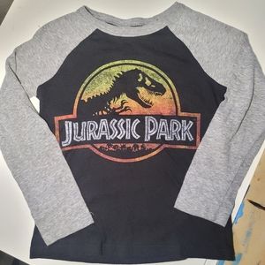 Jurassic Park Kids Long Sleeve Size 4